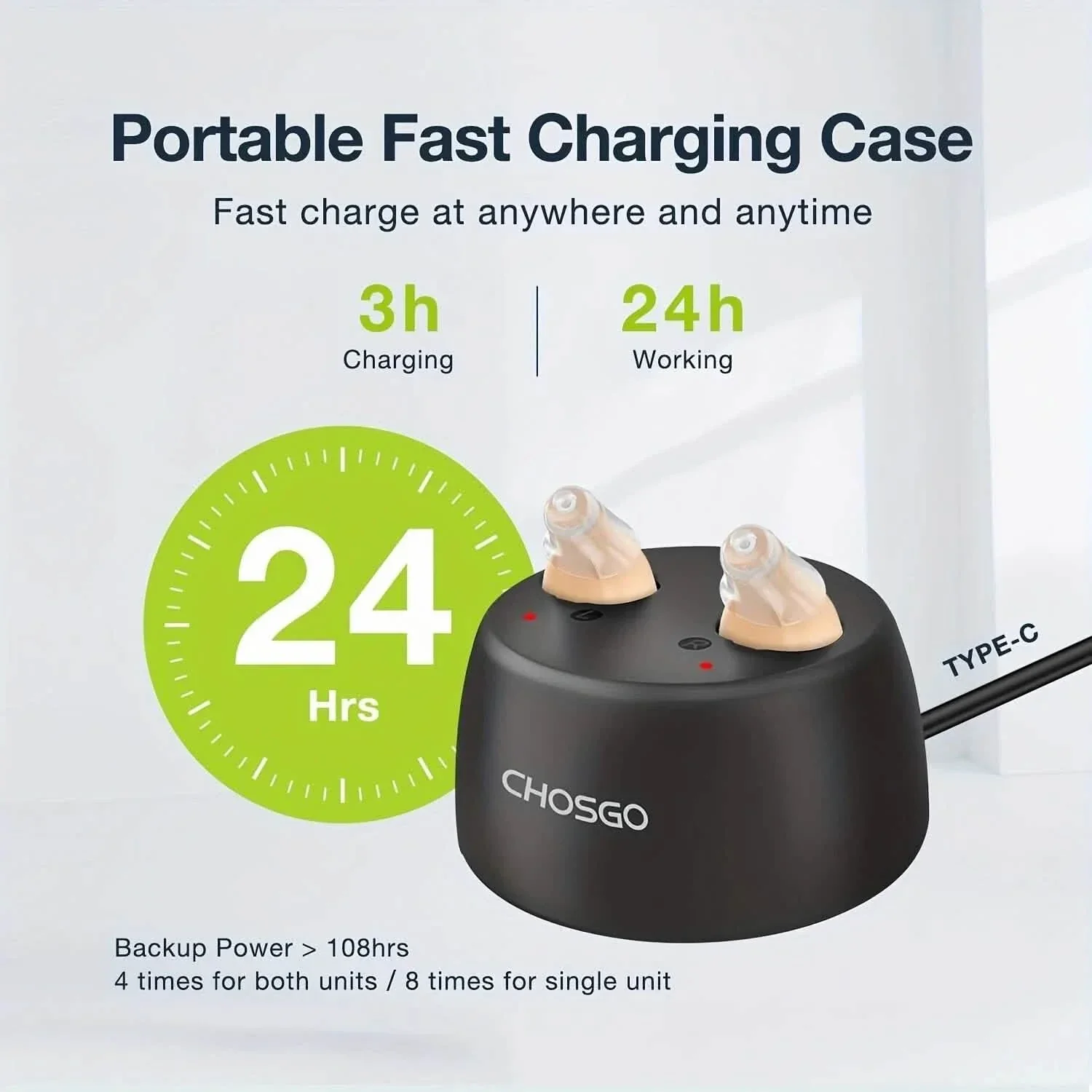Rechargeable Invisible In-Ear Hearing Aids - Image 7