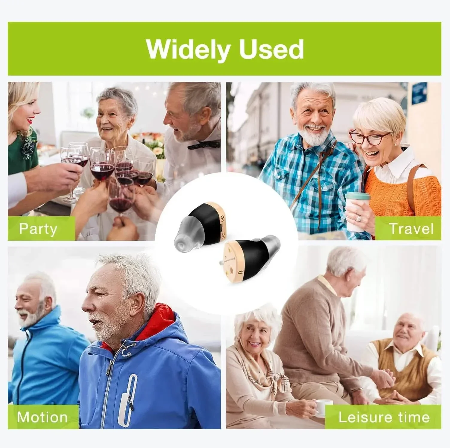 Rechargeable Invisible In-Ear Hearing Aids - Image 8