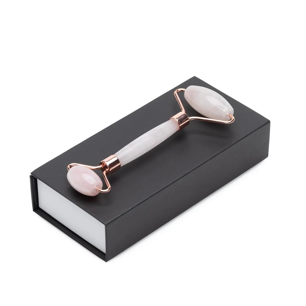 Rose Quartz Dual-Sided Facial Roller - Image 3