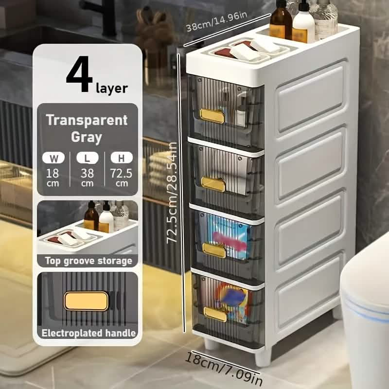 Slim Multi-Drawer Storage Cabinet - Image 2