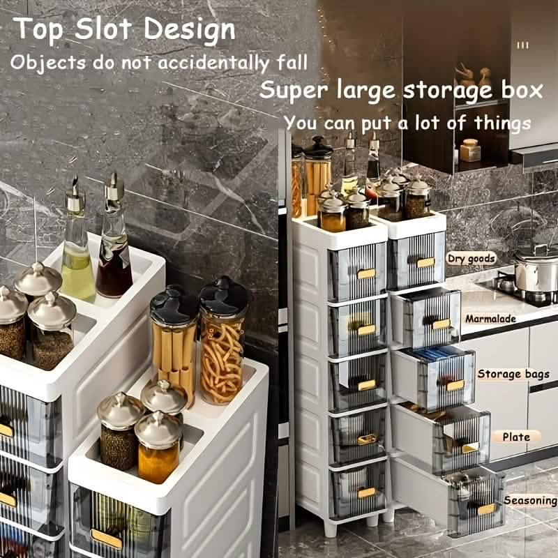 Slim Multi-Drawer Storage Cabinet - Image 6