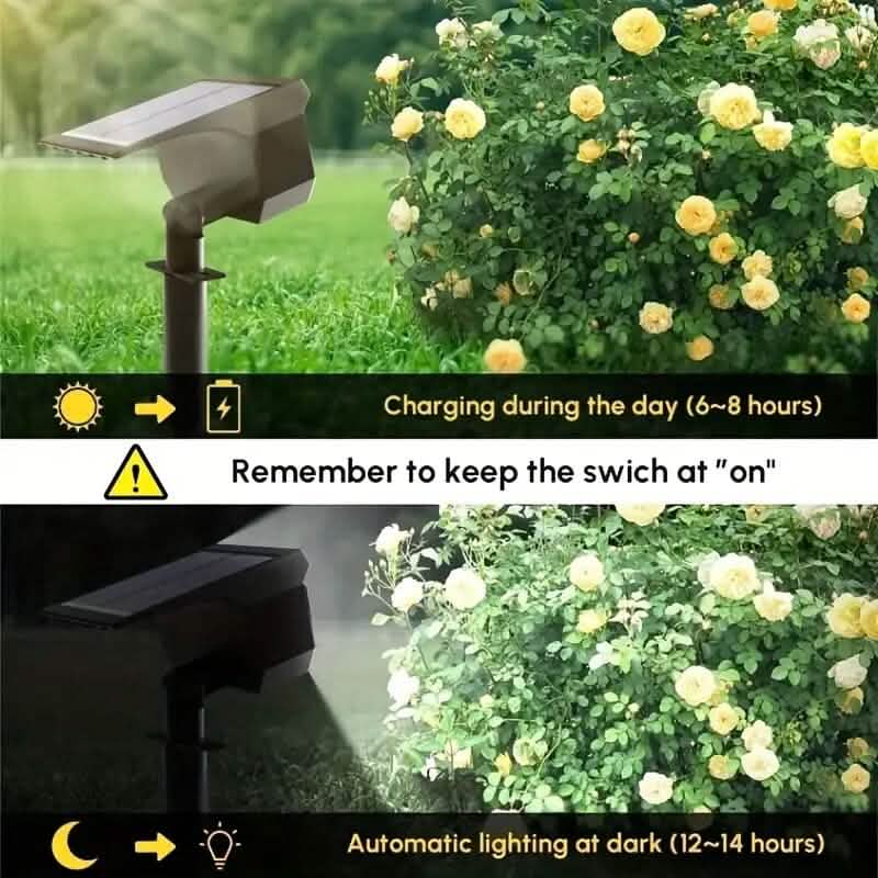 Solar Landscape Outdoor Spotlights - Image 7