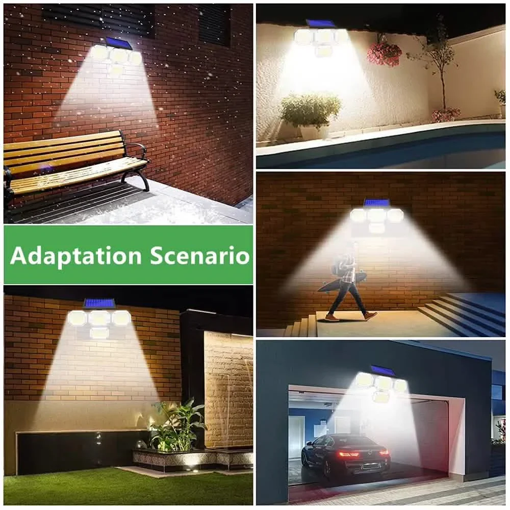 Solar Light Outdoor with Remote Control Double Motion Sensor - Image 6