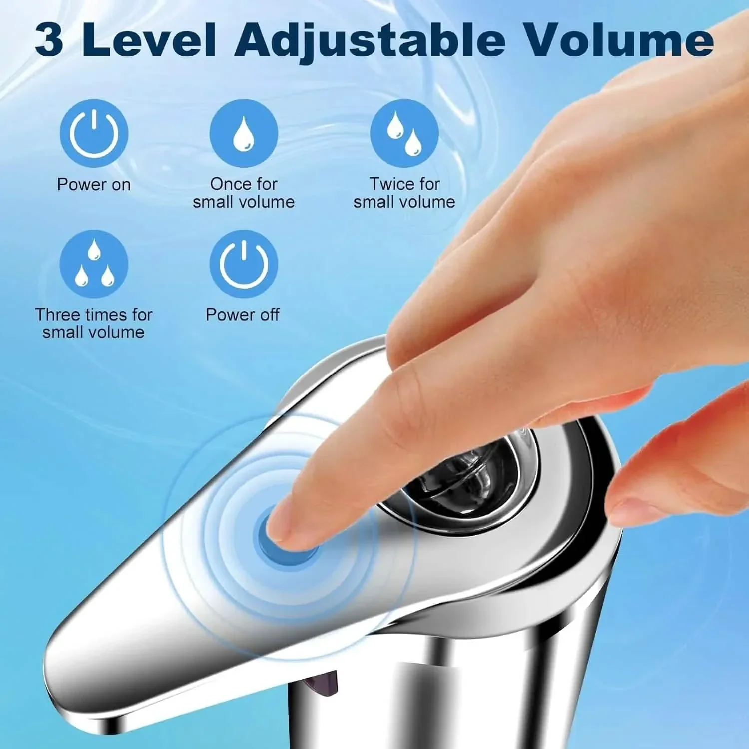 Stainless Steel Automatic Soap Dispenser - Image 10