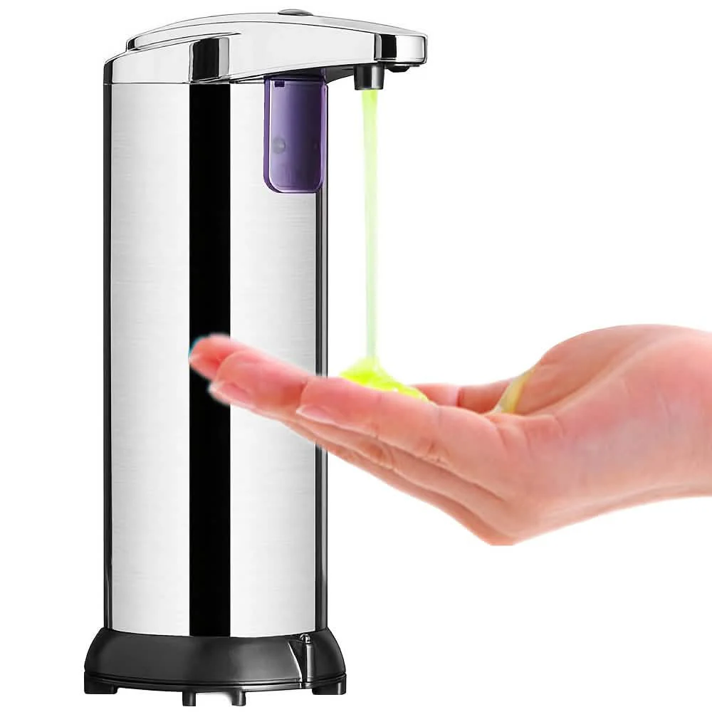 Stainless Steel Automatic Soap Dispenser - Image 3
