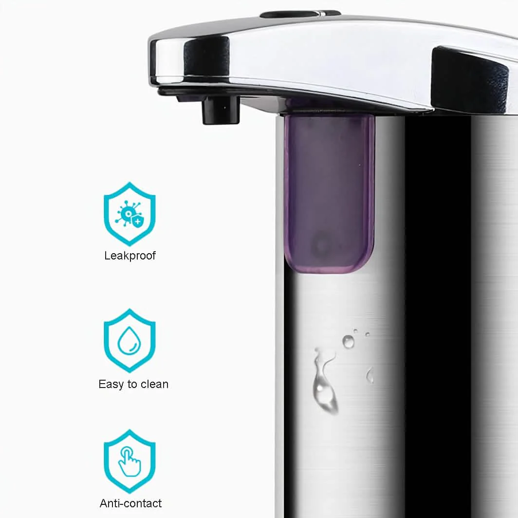 Stainless Steel Automatic Soap Dispenser - Image 6