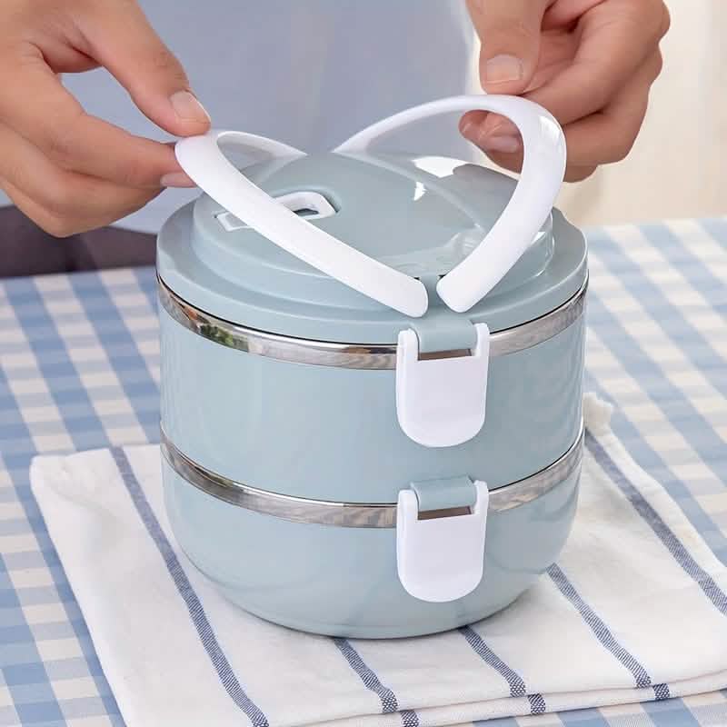 Stainless Steel Insulated Bento Lunch Box - Image 2