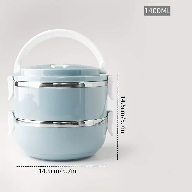 Stainless Steel Insulated Bento Lunch Box - Image 3