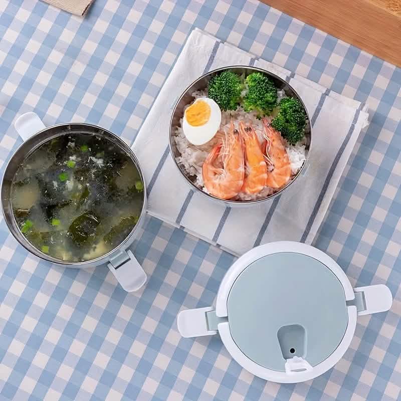 Stainless Steel Insulated Bento Lunch Box - Image 6