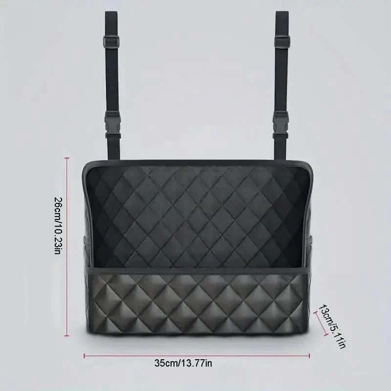 Stylish Leather Handbag Car-Mounted Storage Bag - Image 9