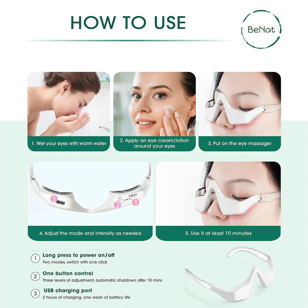 Under-Eye Red Light Therapy Massager - Image 5