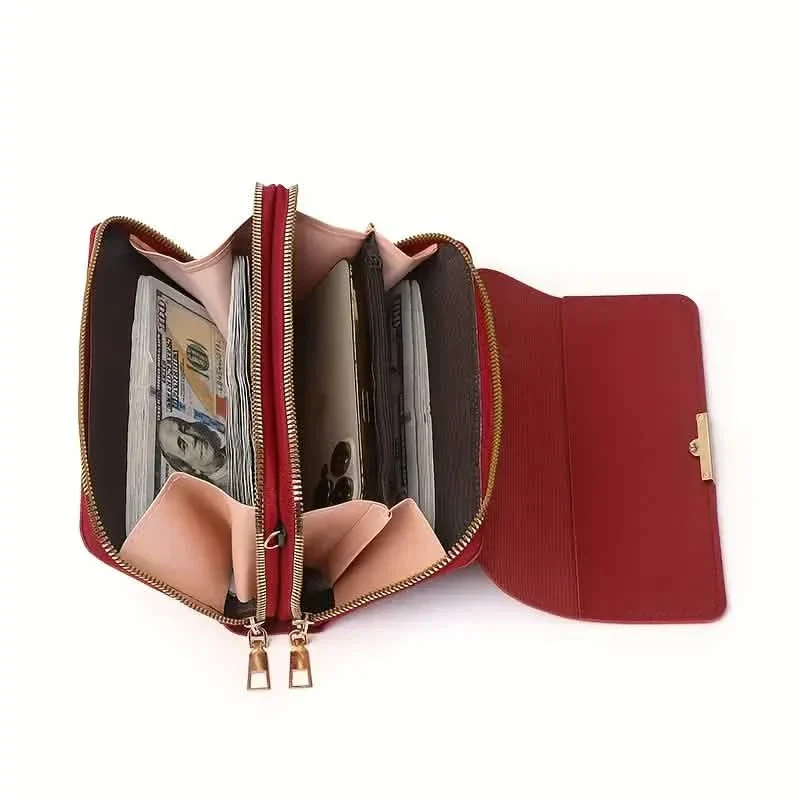 Lightweight Large Shoulder Bag with Detachable Organizer - Image 2