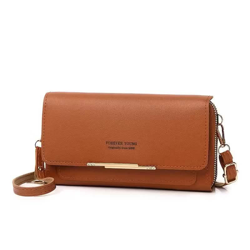 Lightweight Large Shoulder Bag with Detachable Organizer - Image 8