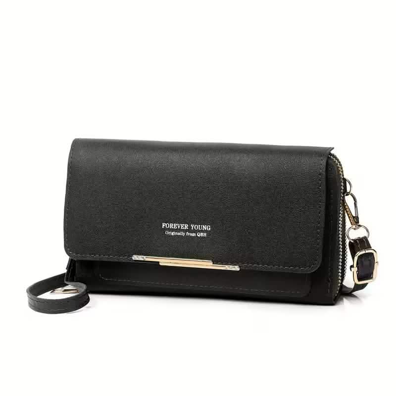 Lightweight Large Shoulder Bag with Detachable Organizer - Image 9