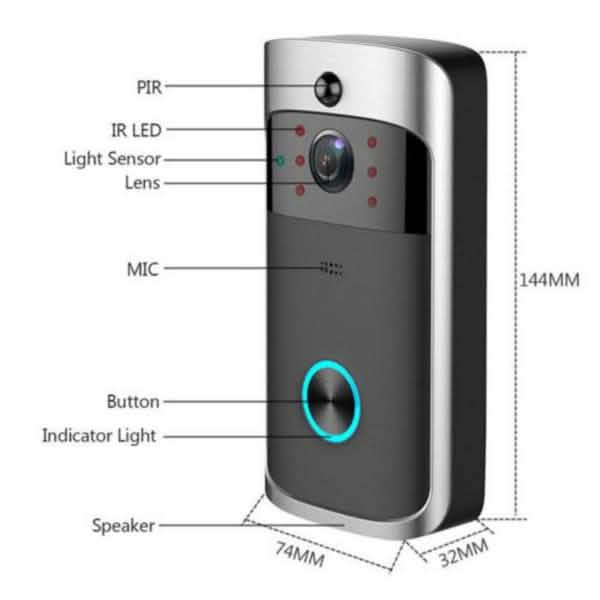 Smart WiFi Video Doorbell with Two-Way Talk - Image 5