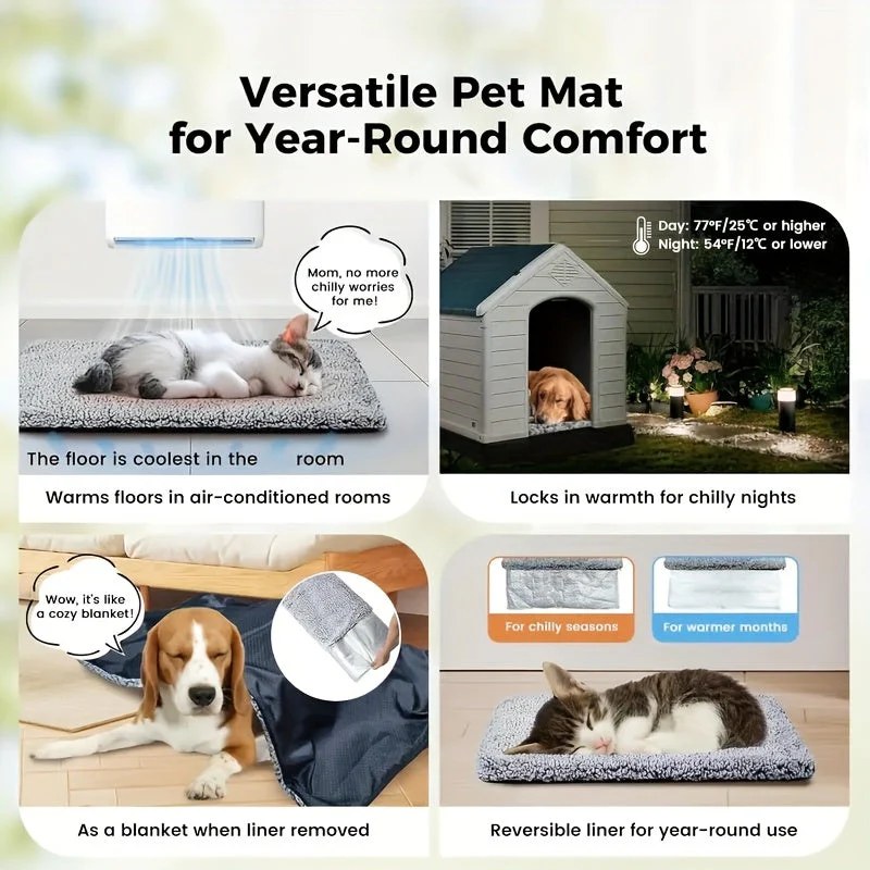 Winter Warming Non-Slip Pet Mattress - Image 7