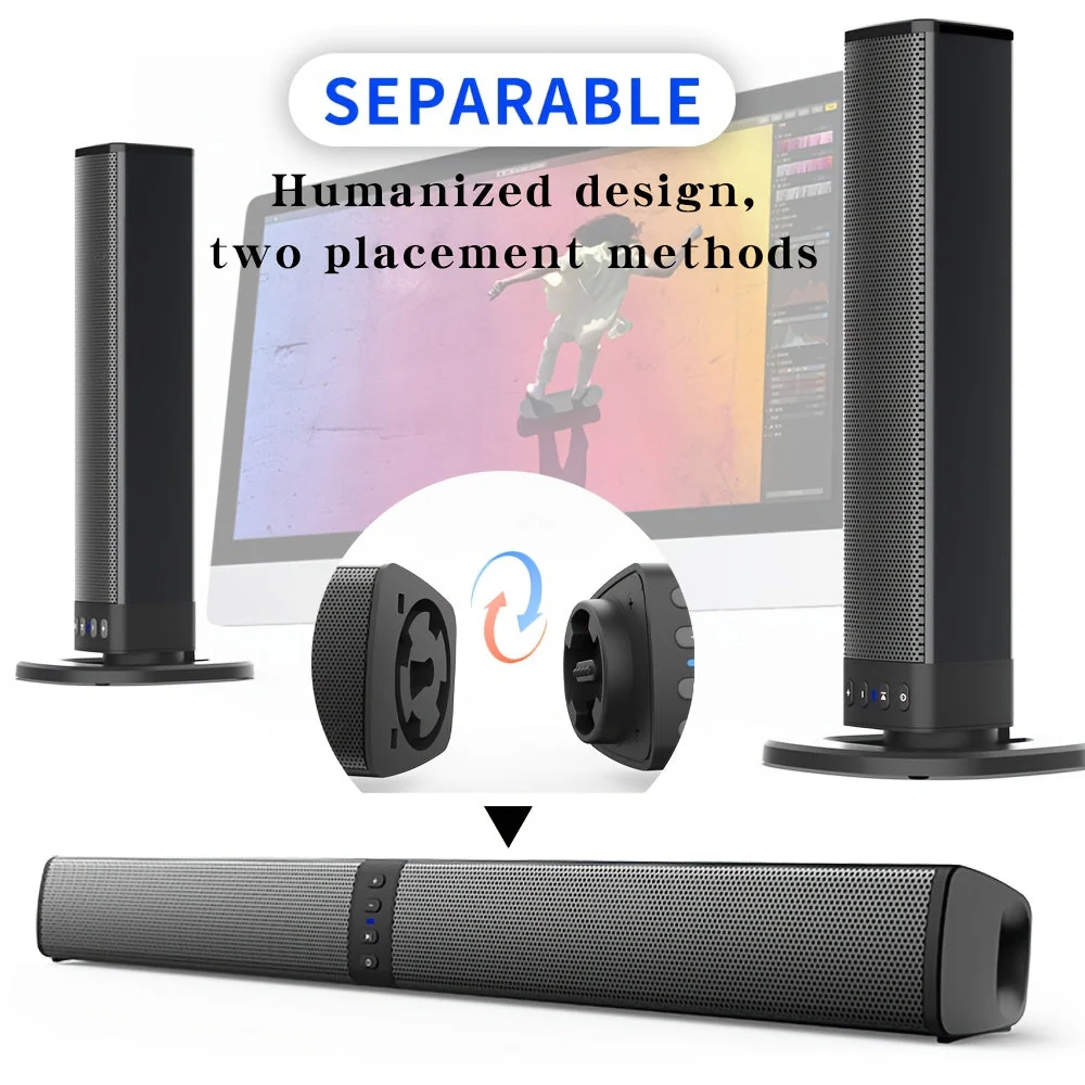 2-in-1 Wireless Soundbar for TV - Image 4