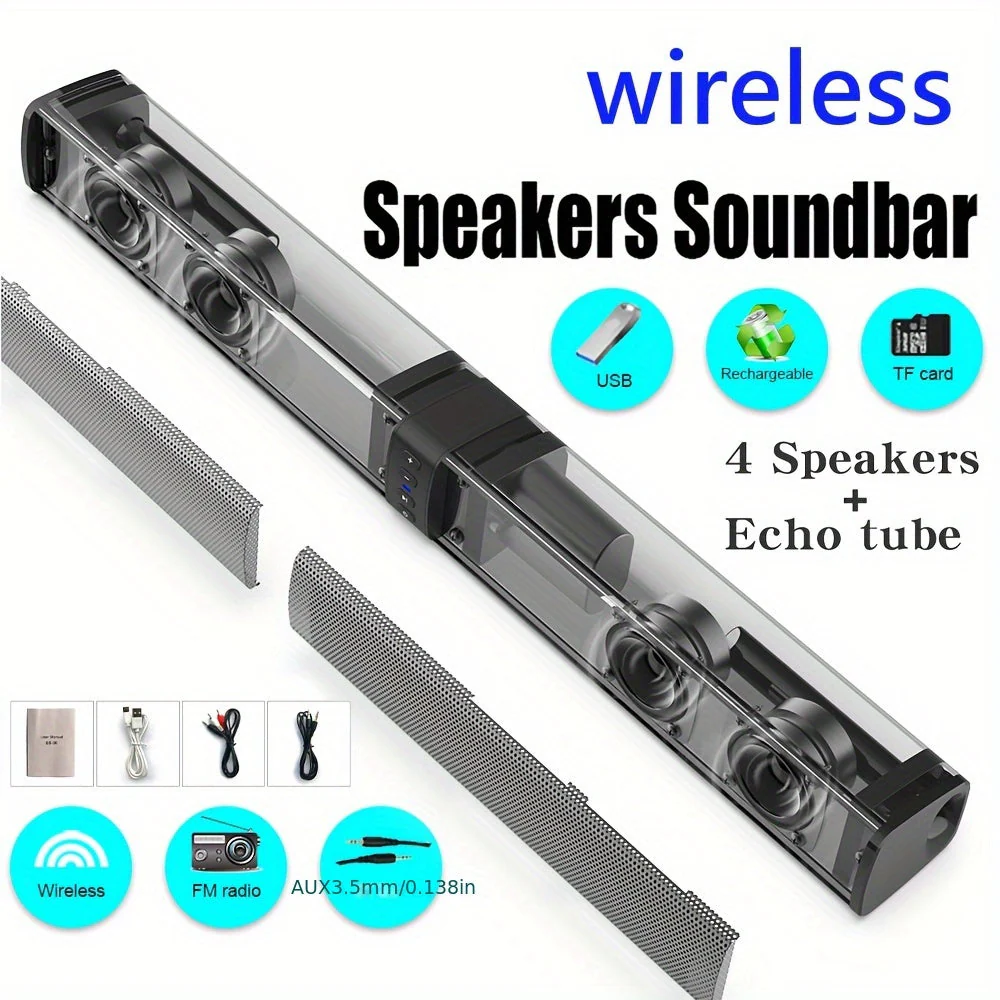 2-in-1 Wireless Soundbar for TV - Image 6