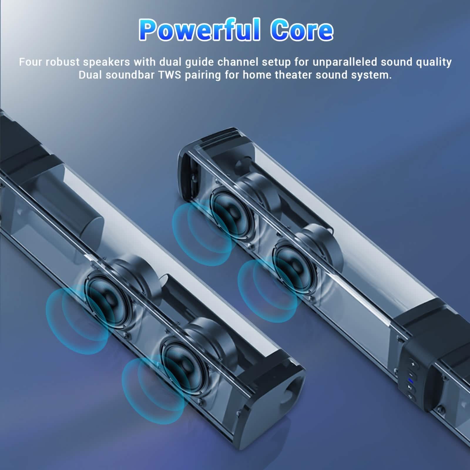 2-in-1 Wireless Soundbar for TV - Image 7